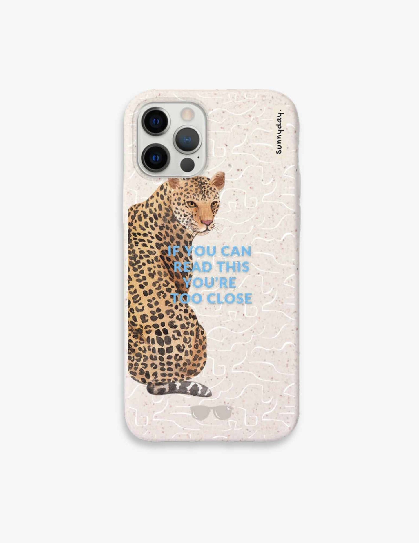 Leopard Quote iPhone Case