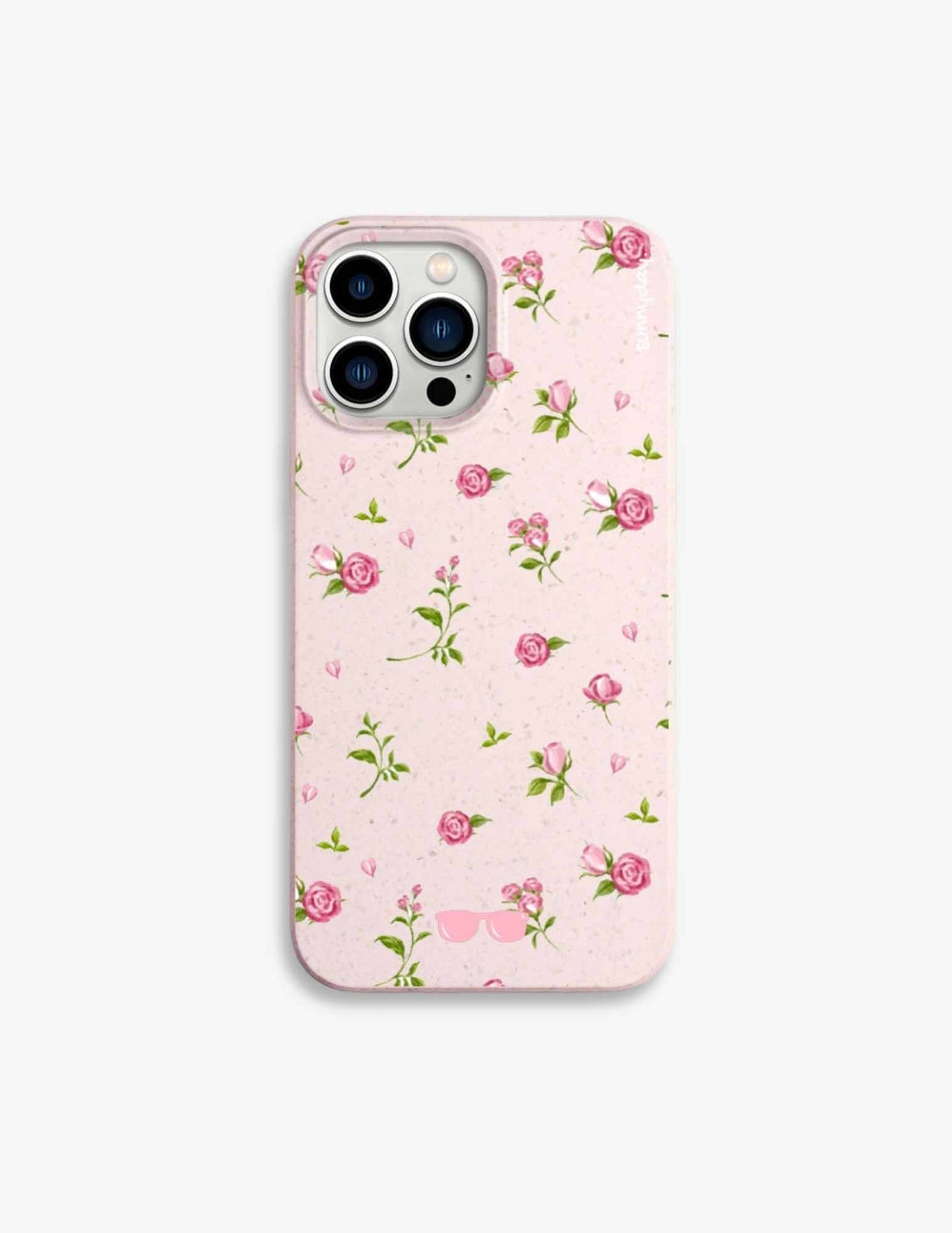 Wild Rose Plant-based Pretty iPhone Case